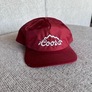Huckberry x Coors - Limited Edition Red Ripstop Hat